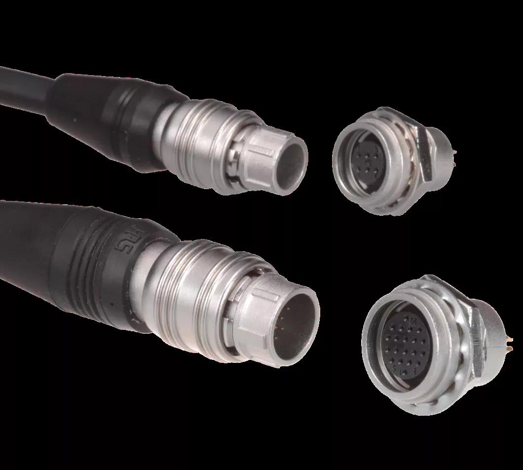 HR25A Series丨推拉鎖、小型多芯圓形連接器